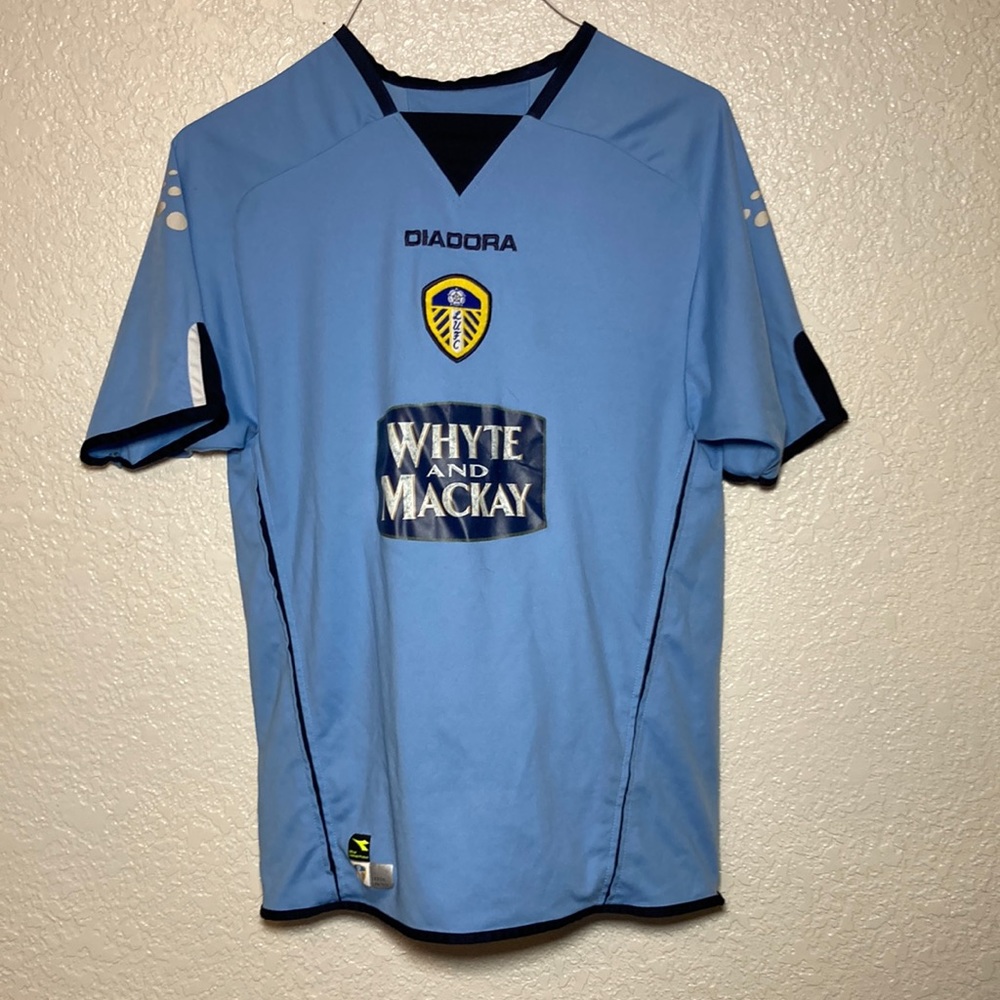 LEEDS UNITED FC 2004-05 THIRD SHIRT DIADORA JERSEY SOCCER